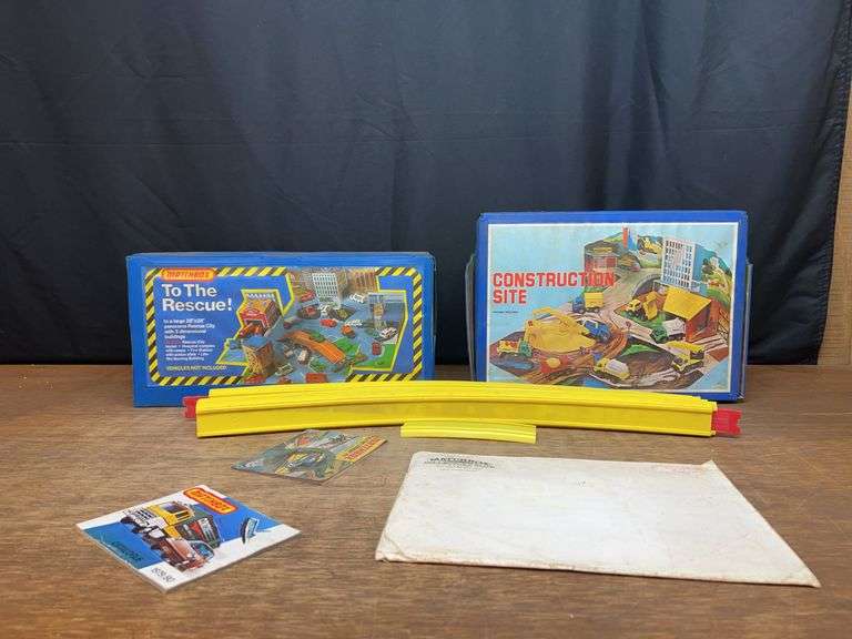 (2) Matchbox Rescure + Construction Site Sets image