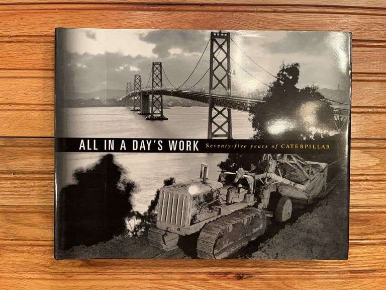 Caterpillar All In A Day's Work Book image