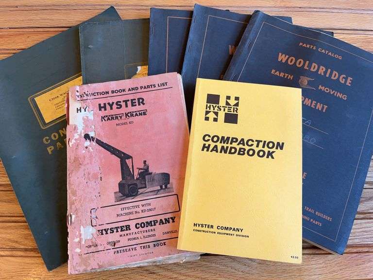 (7) Continental, Wooldridge, Hyster Manuals image