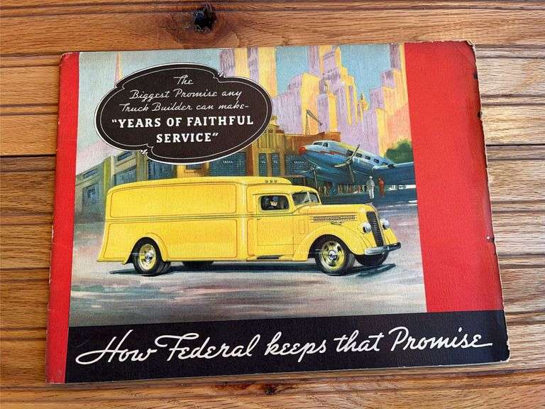 1937 Federal Trucks Sales Literature image