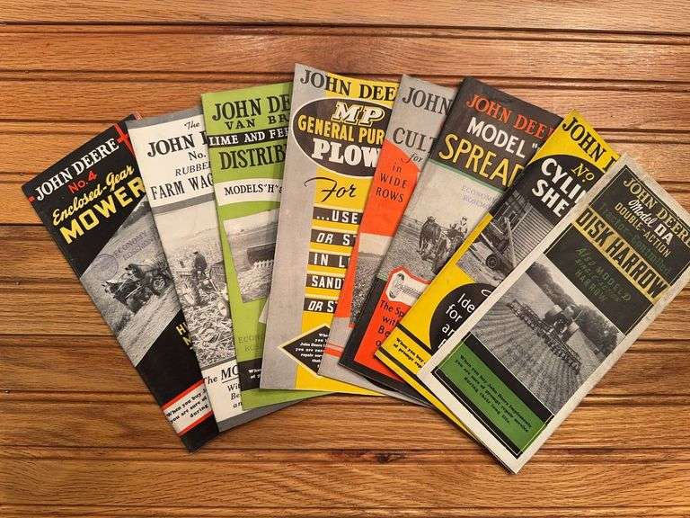 (8) John Deere Sales Literature image