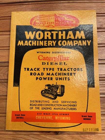 1946 Wortham Machinery Company Catalog image
