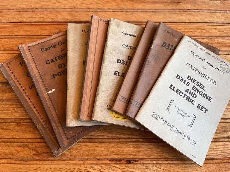 (8) Caterpillar Engine + Power Unit Manuals image