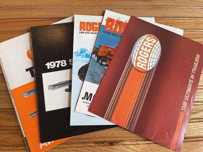 (5) Rogers Trailers Sales Literature image