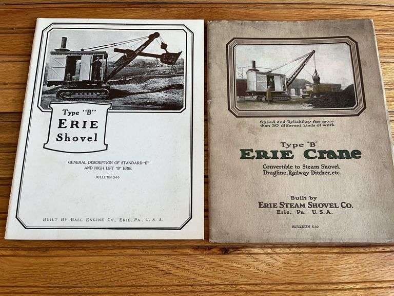 (2) Erie Steam Shovel Sales Literature image