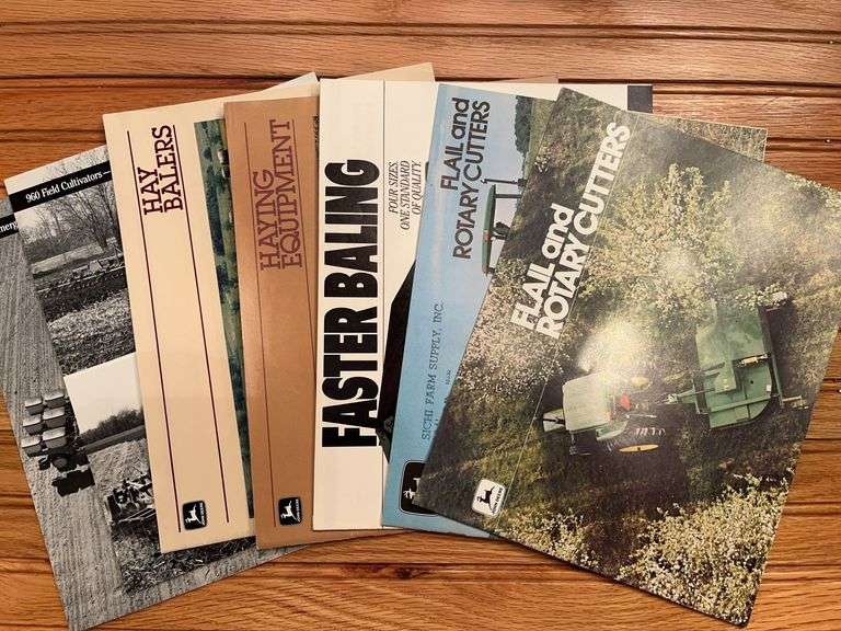(8) John Deere Implement Sales Literature image