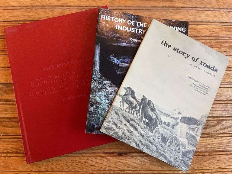 (3) Coal Mining +Roads Books image