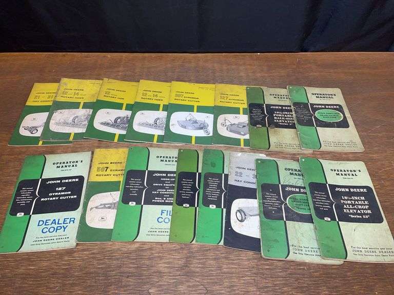 (16) John Deere Manuals image