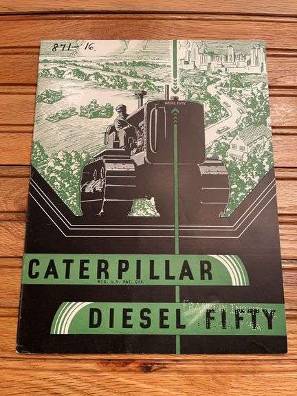 Caterpillar Fifty Crawler Sales Literature image