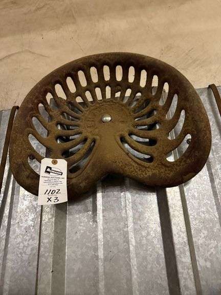 (2) Cast Iron Seats image