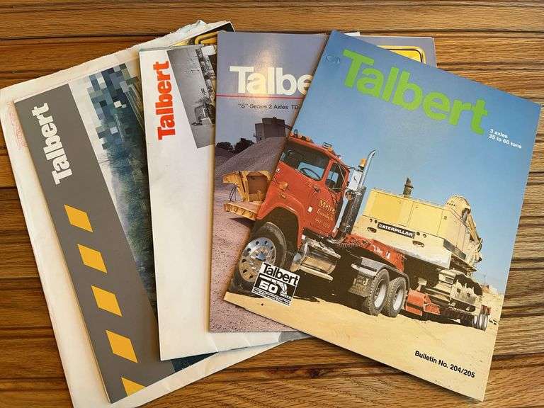 (4) Talbert Trailers Sales Literature image