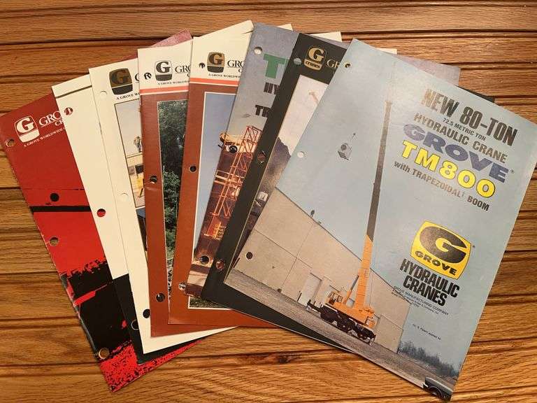 (8) Grove Cranes Sales Literature image