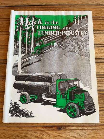 Mack Logging Trucks Sales Literature image