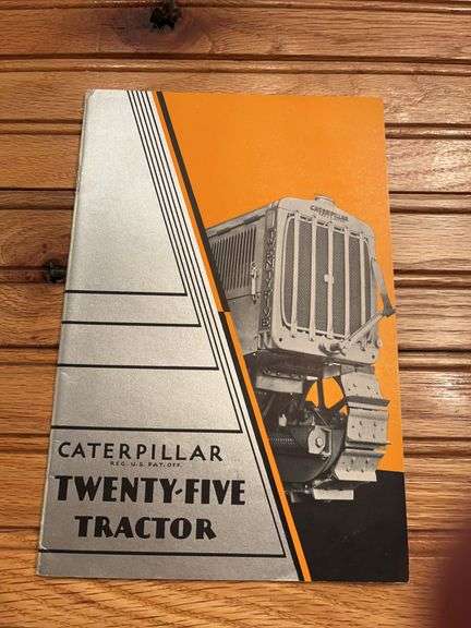 1932 Caterpillar Twenty-Five Crawler Sales Literature image