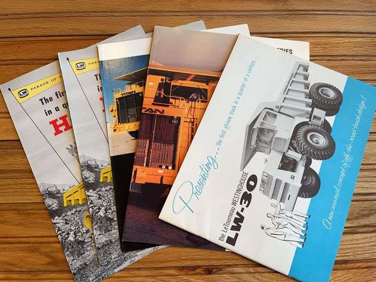 (5) Le Tourneau Haul Truck Sales Literature image