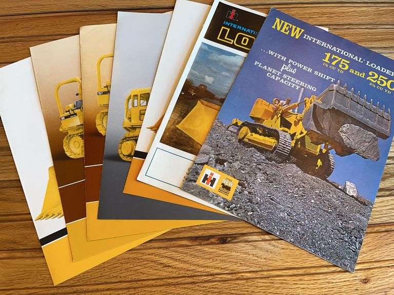 (7) IH Crawler Loader Sales Literature image