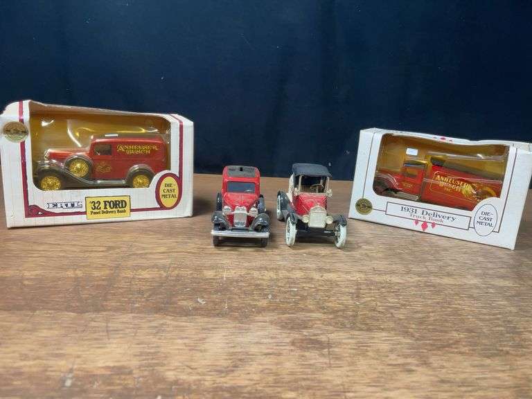(4) Anheuser Busch Truck Banks image