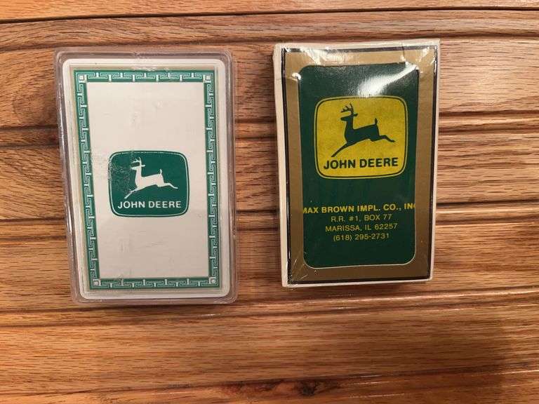 (2) John Deere Playing Cards image