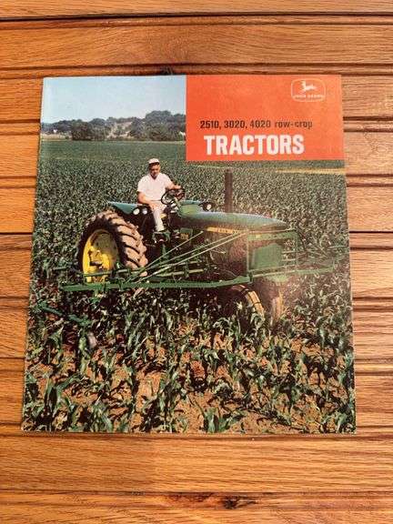 1966 John Deere Tractor Sales Literature image