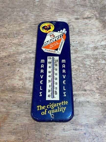 Marvels Cigarettes Thermometer image