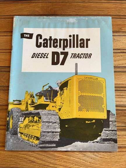 Caterpillar D7 Crawler Sales Literature image