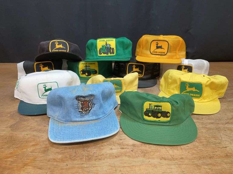 (12) John Deere Hats image