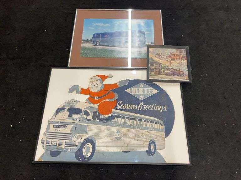 (3) Bus Pictures + Sign image