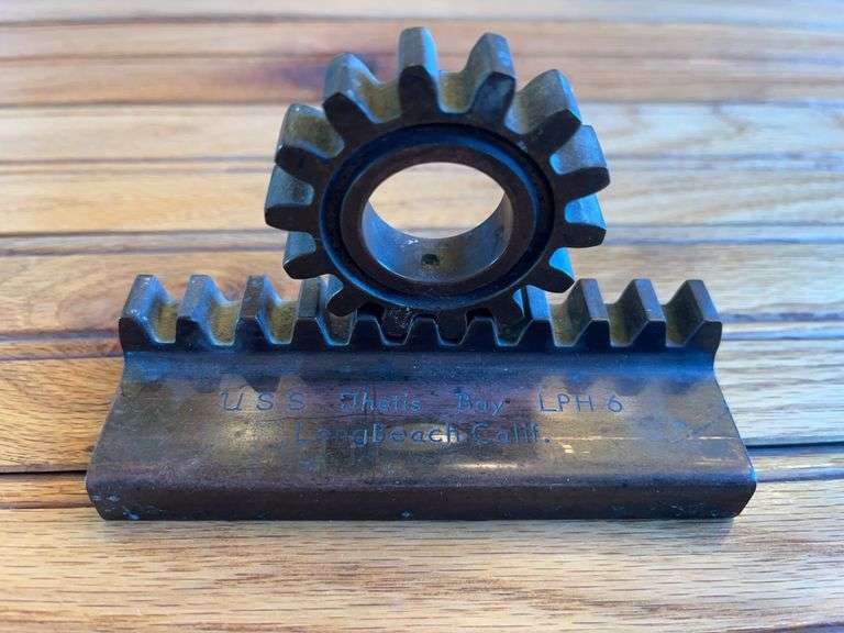 USS Thetis Bay Gear Paperweight image