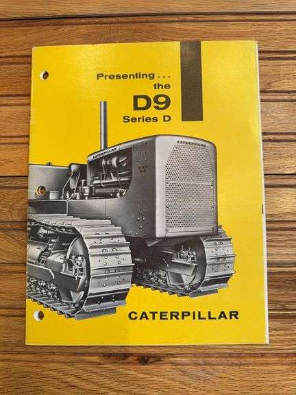 1955 Caterpillar D9 Crawler Sales Literature image
