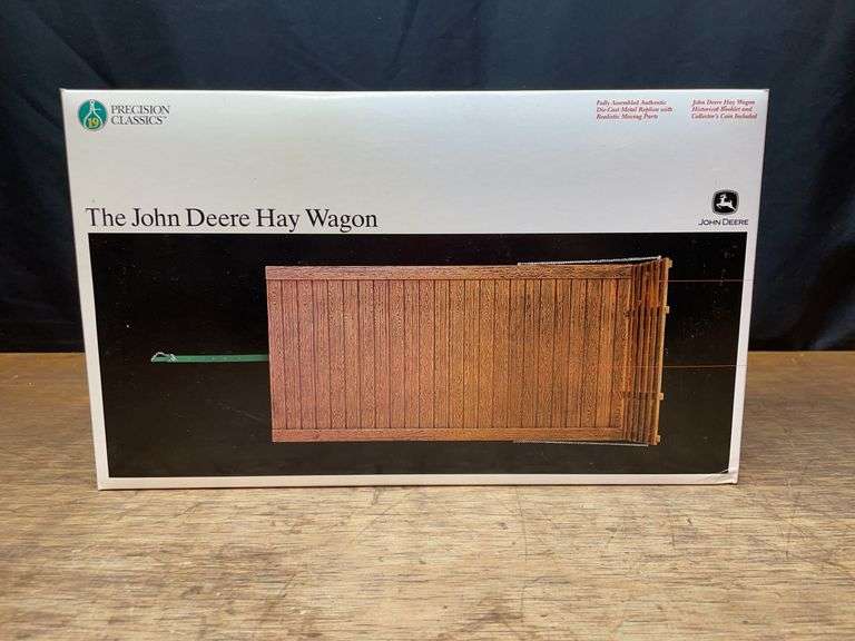 1/16 John Deere Hay Wagon Precision NIB Ertl image