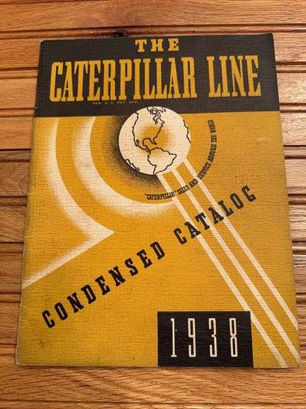 1938 Caterpillar Condensed Catalog image