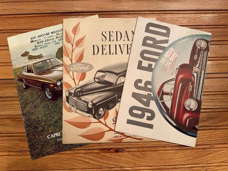 (3) Ford Car Sales Literature image