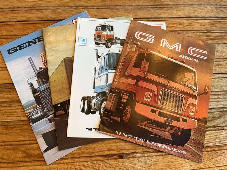 (4) GMC Truck Sales Literature image