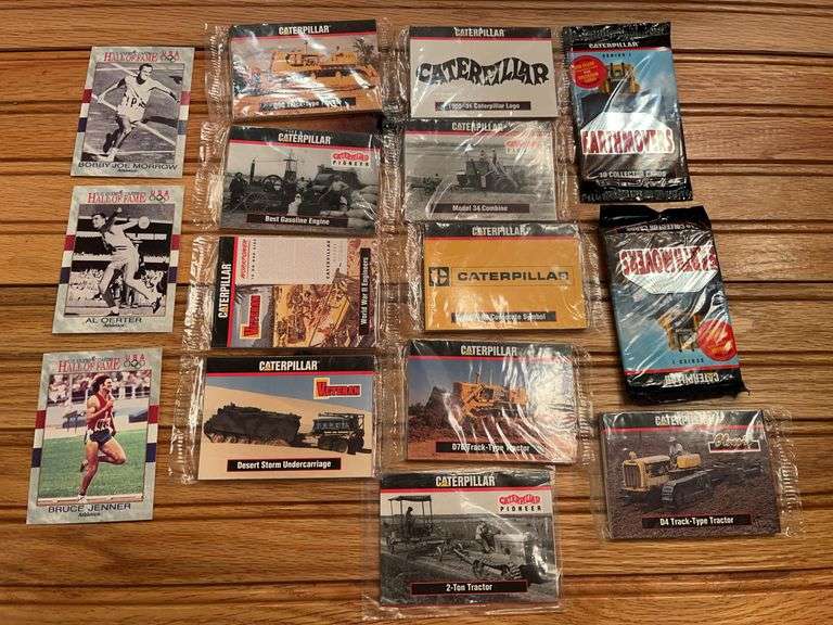Caterpillar Collector Cards + Olympic Cards image