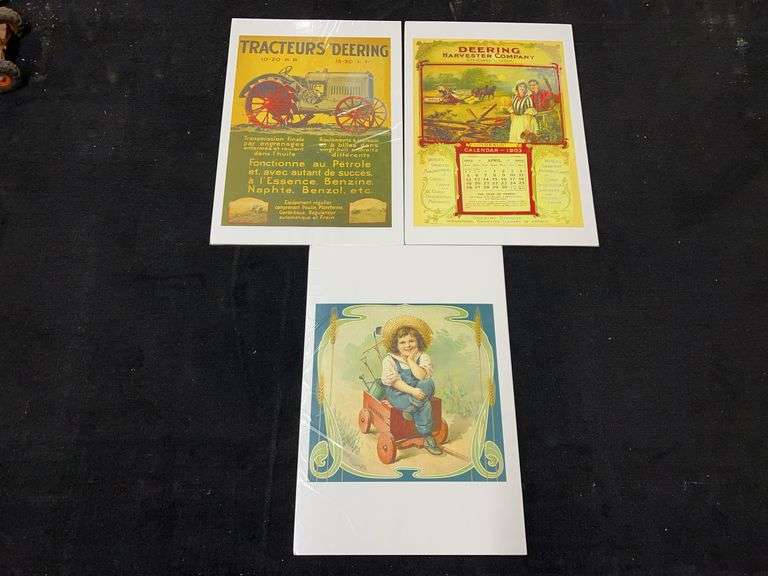 (3) Deering Prints image