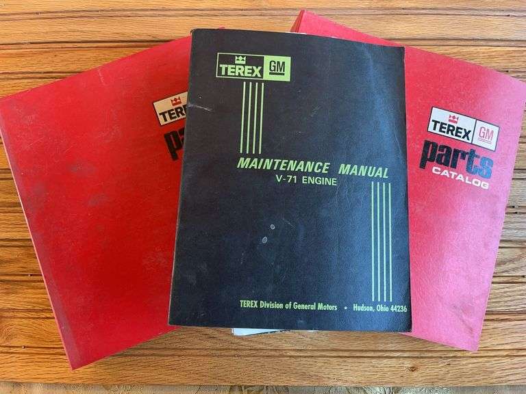 (3) Terex Manuals image