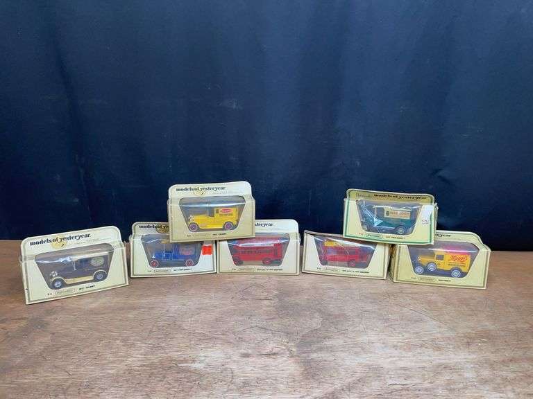 (7) Models of Yesteryear NIB Matchbox image