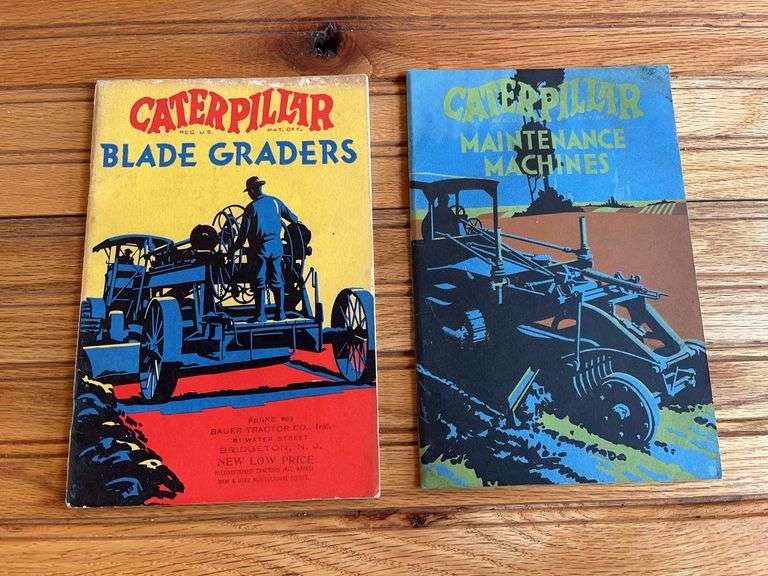 (2) Caterpillar Sales Literature image