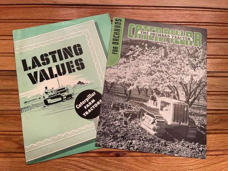 (2) Caterpillar Crawler Sales Literature image