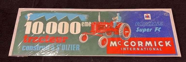 IH Farmall Super FC 10,000 Tractor Built French Poster image