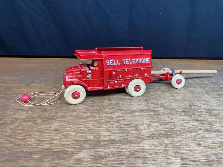 Bell Telephone Truck Hubley w/ Accessories image