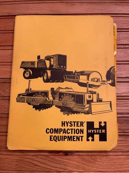 1969 Hyster Compaction Equipment Catalog image