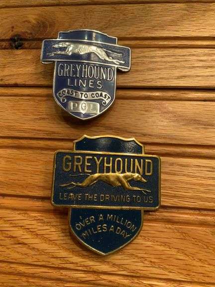 (2) Greyhound Badges image