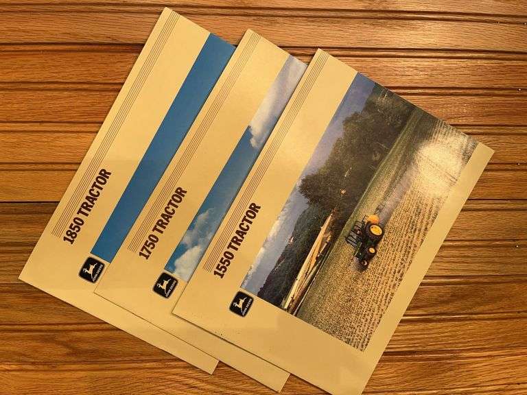 (3) John Deere Tractor Sales Literature image
