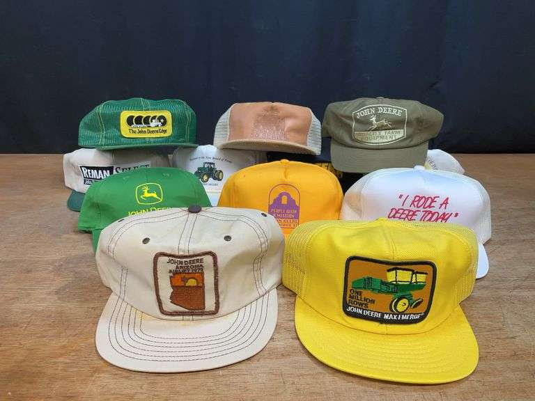 (12) John Deere Hats image