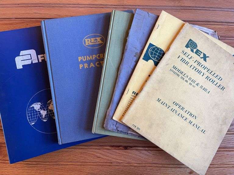 (6) Fiat-Allis + Rex Manuals image