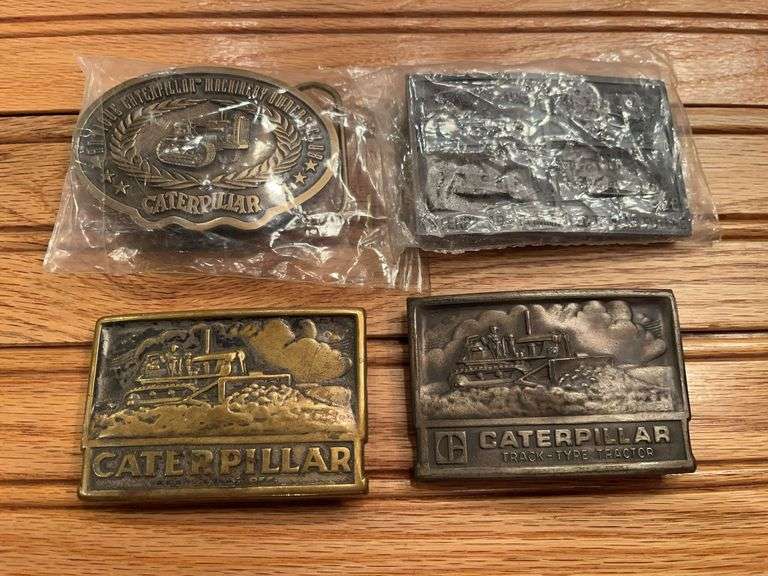 (4) Caterpillar Belt Buckles image