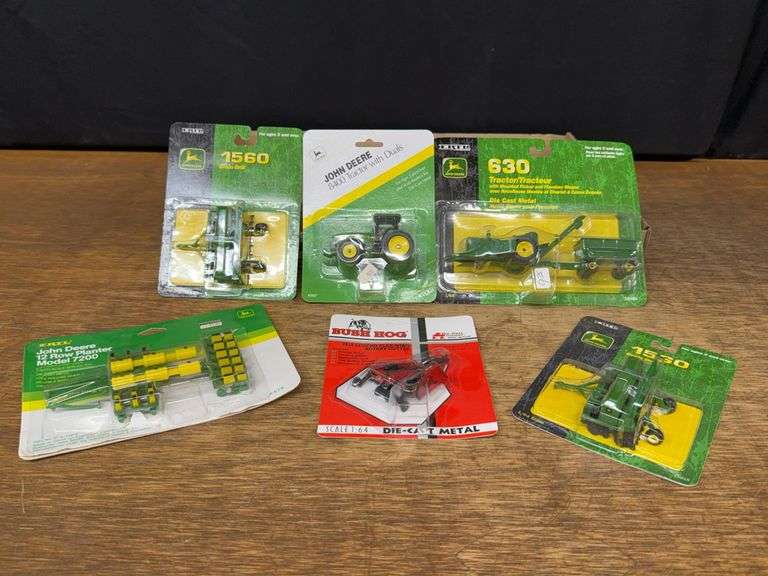 (6) 1/64 John Deere + Bush Hog image