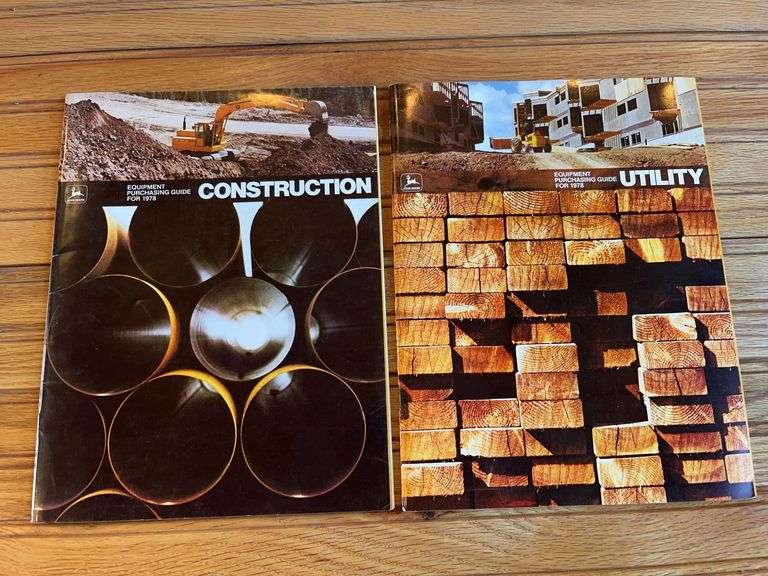 (2) 1978 John Deere Industrial Purchasing Guides image