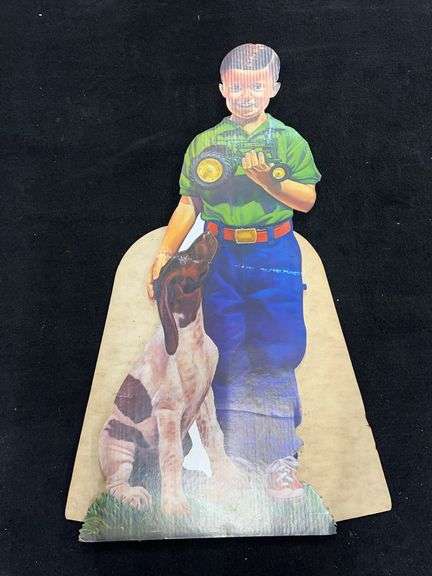 John Deere Boy w/Tractor Display image